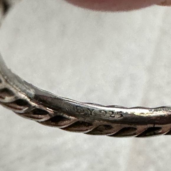 💯 Authentic David Yurman Element collection 925 solid ball ring. - Picture 3 of 5